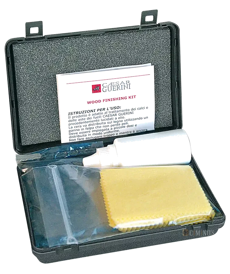 Kit de cuidado da madeira da coronha