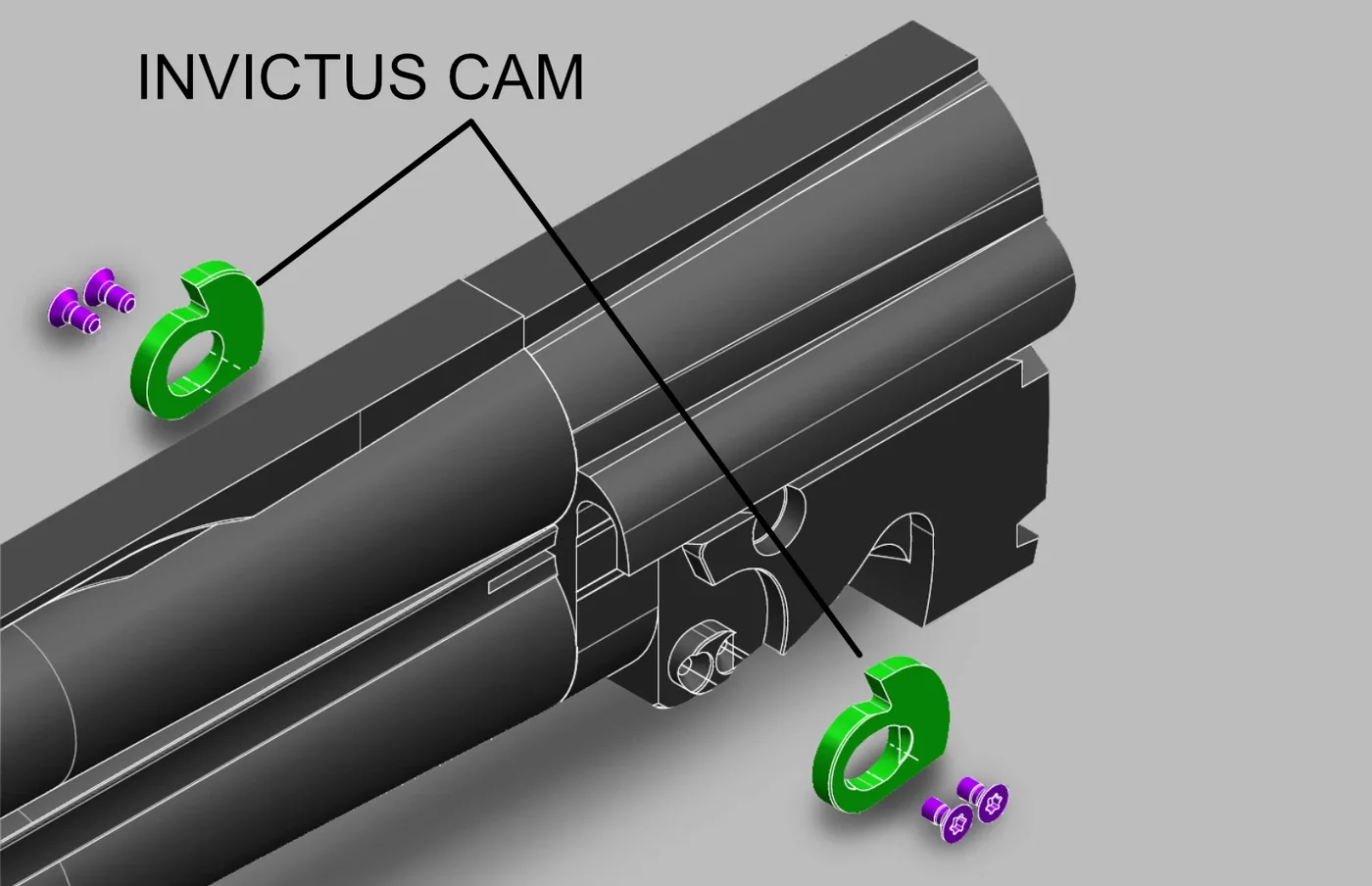 Desenho do Invictus Cam